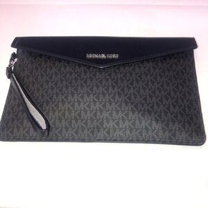 Michael Kors Black Signature Clutch